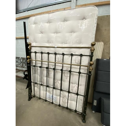 13 - ‘To Catch A Dream’ Victorian style bed frame with bed base and mattress (Double)