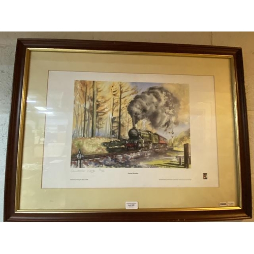 309 - Framed pencil signed Christopher Ware 2/50 