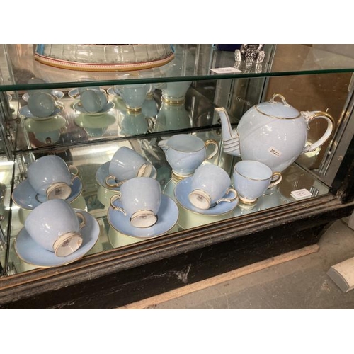 366 - Paragon Art Deco design tea set, 13 pieces