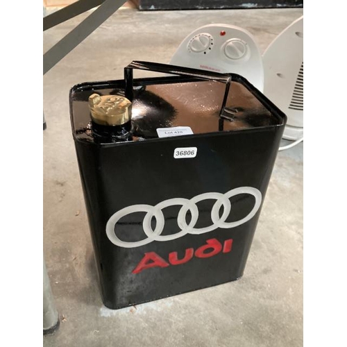 420 - Reproduction metal 'Audi' petrol can, NEW