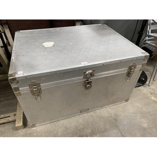 66 - Aluminium bound trunk 55H 97W 74D