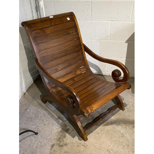 83 - Indonesian teak chair 65W