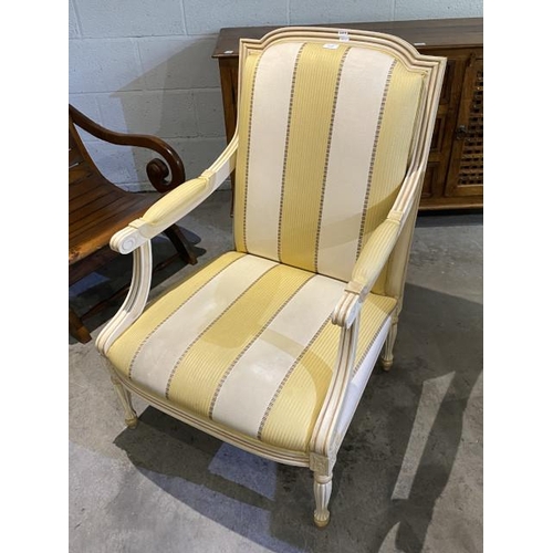 87 - French country farmhouse lounge chair 65W