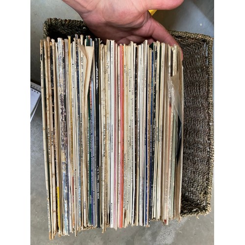 453 - 7 boxes of LP's inc. Elvis, Johnny Cash, Max Bygraves, Demis Roussos, Cliff Richard etc.