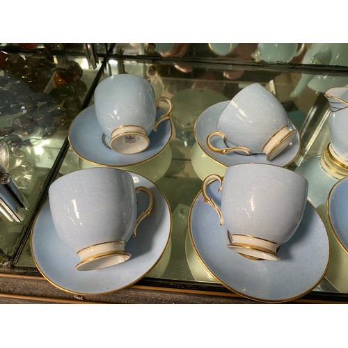 366 - Paragon Art Deco design tea set, 13 pieces