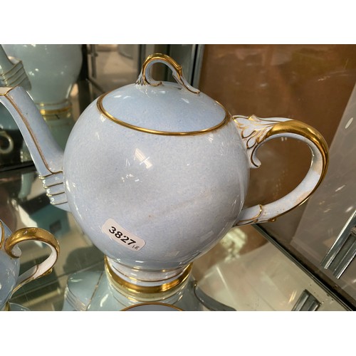 366 - Paragon Art Deco design tea set, 13 pieces