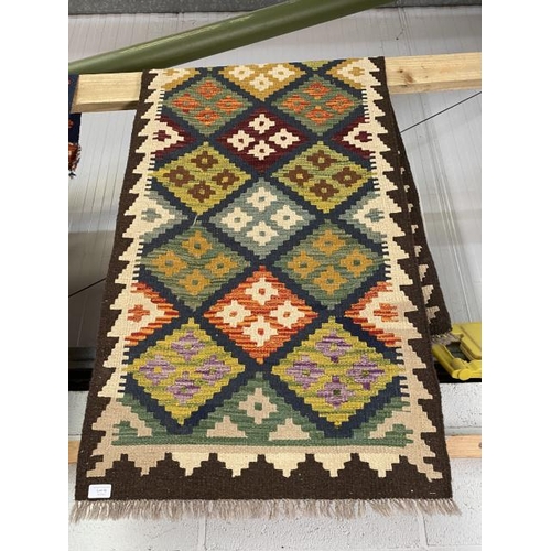 16 - Maimana Kilim Runner 196cm x 67cm