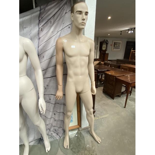 196 - Male form mannequin 185H