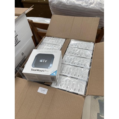 493 - 20 boxed Total Mount Pro for Apple TV (for wall mounted tvs) (NEW)