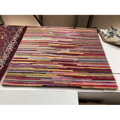 523 - La Redoute 100% wool rug 232 x 160cm