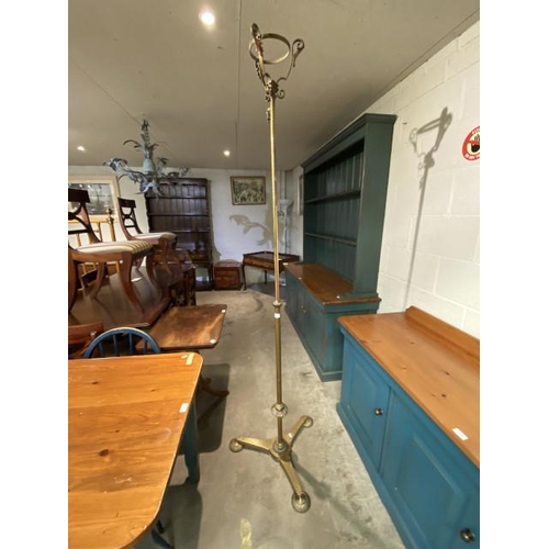 78 - French brass lamp stand 188H