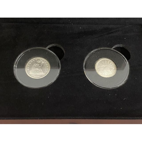 343 - “The Westminster Collection” The US Civil War Silver Set
US Seated Liberty Quarter
Year of Issue 186... 