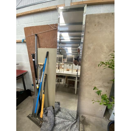 12 - 2 contemporary dressing mirrors 198H 41W