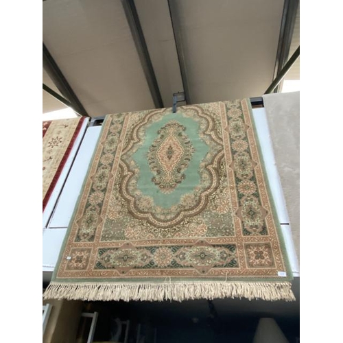 186 - PRADO Orient Keshan wool rug 200 x 140cm