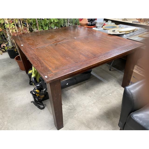 262 - Mexican pine dining table 78H 140W 160D