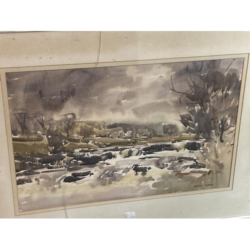 459 - Angus Rands (1922-1985) signed watercolour 'In Wharfedale' (original purchase price £100 in 1977) 77... 