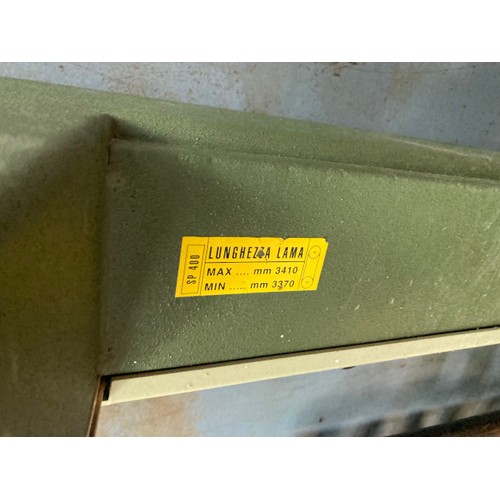 222 - Centauro SP-400 industrial band saw (sold as seen)