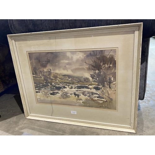 151 - Angus Rands (1922-1985) signed watercolour 'In Wharfedale' (original purchase price £100 in 1977) 77... 