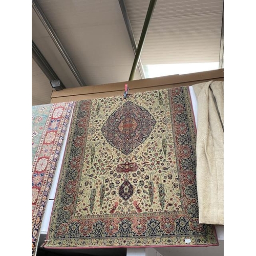 159 - Hand tufted Oriental rug 132 x 233cm