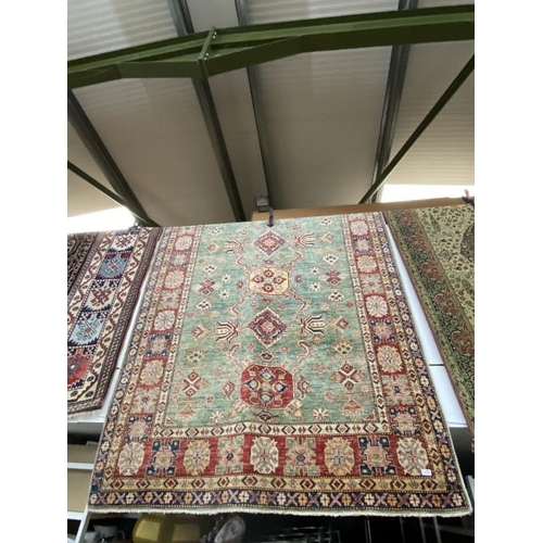 193 - Hand knotted Kazak rug 173 257cm