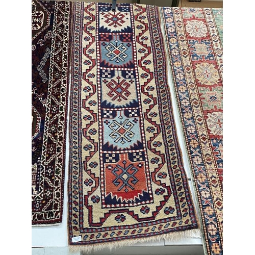 236 - Kurdi hand knotted runner 184 x 55cm (made in Iran)