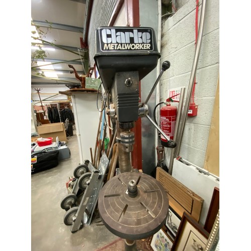 260 - Clarke Metalworker CDP350F drill press (in working order)