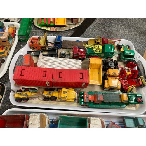 217 - Extensive collection of play worn vehicles inc. Corgi, Dinky, Tonka, Matchbox, Lone Star, Corgi Juni... 