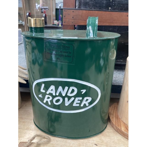 390 - 'Land Rover' reproduction petrol can