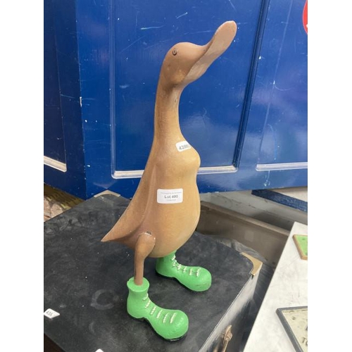 400 - Cast duck figurine 48H