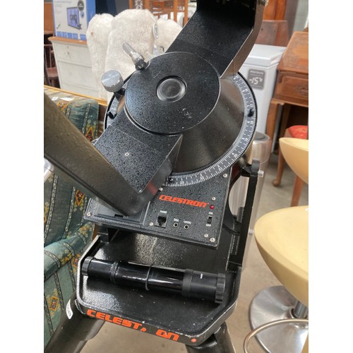 102 - Celestron Celestar 8 computerized telescope with 8” Schmidt-Cassegrain optical system with original ... 