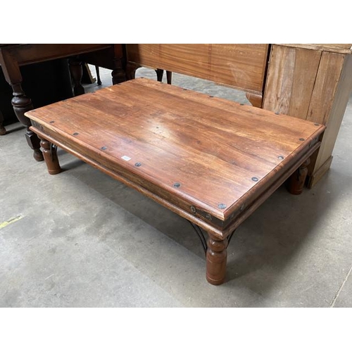 149 - Mexican pine coffee table 40H 135W 91D