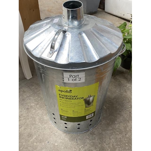 167 - 80L garden incinerator (new)