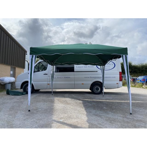 20 - Pop up garden gazebo with carry bag 3m x 3m