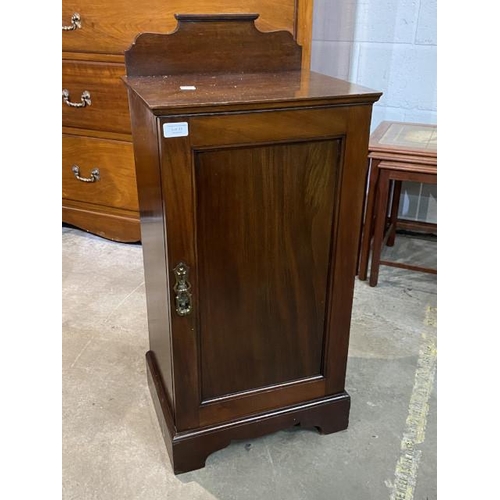 33 - Victorian mahogany pot cupboard 87H 40W 33D