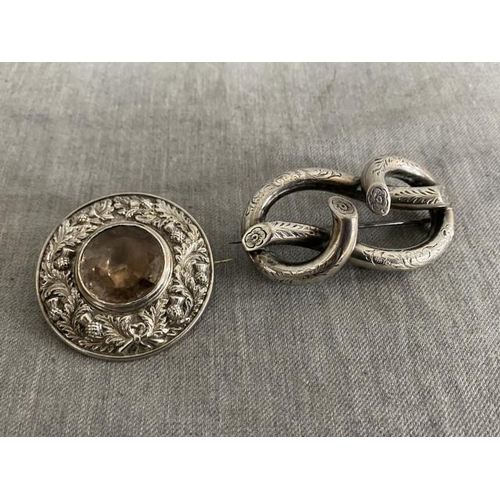 380 - Two Victorian brooches