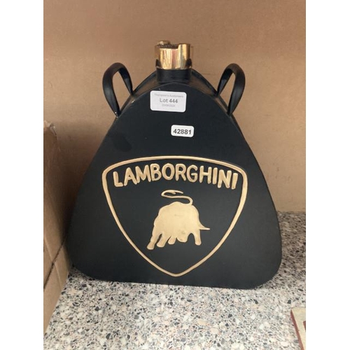 444 - Reproduction metal 'Lamborghini' petrol can, NEW