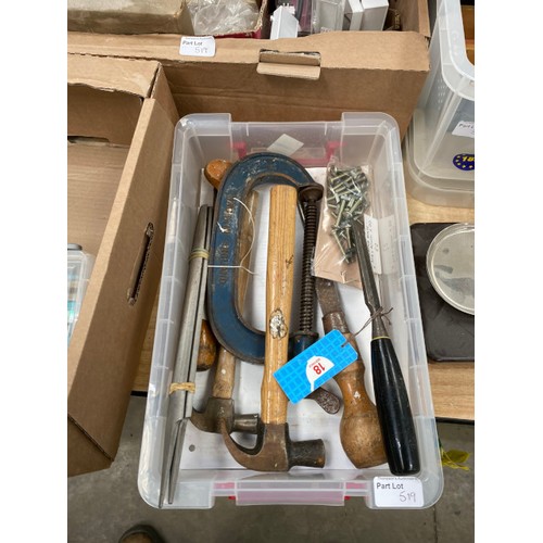 519 - Good selection of workshop tools and accessories including cased Ryobi DC500 detail carver with leaf... 