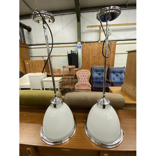 108 - 2 Hinkley Lighting 'Amelia' pendant ceiling lights