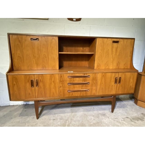 33 - Mid century teak Fresco sideboard by Victor Wilkins for G Plan 122H 188W 46D