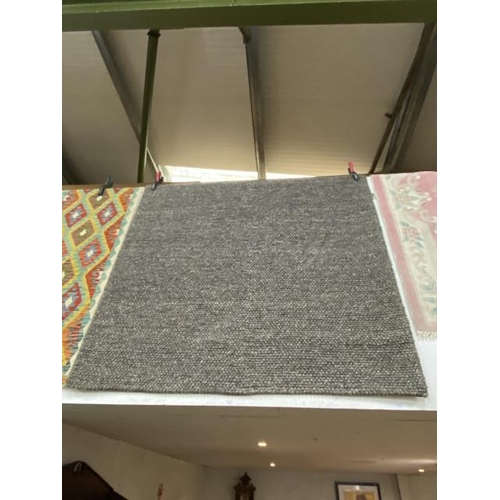 60 - Katherine Carnaby 'Coast' charcoal rug 160 x 230cm (50% wool/50% viscose)