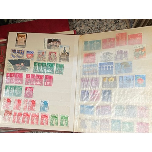 345 - 20 stamp albums of GB stamps and foreign including Poland, Spain, Italy, Bulgaria, USA etc