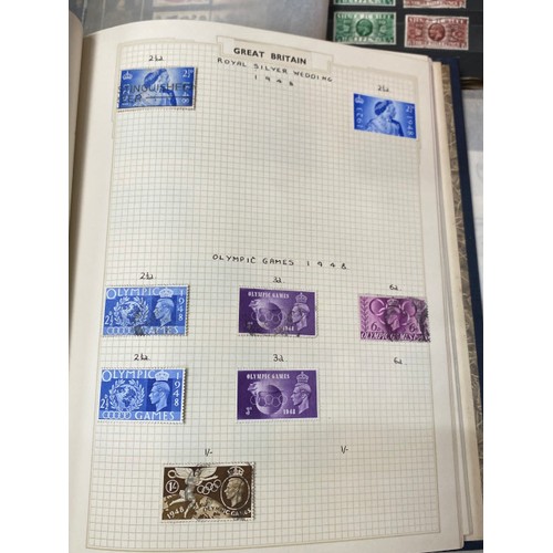 359 - 12 stamp albums and stock books of GB and foreign stamps including Silver Jubilee, Declaration of Ar... 