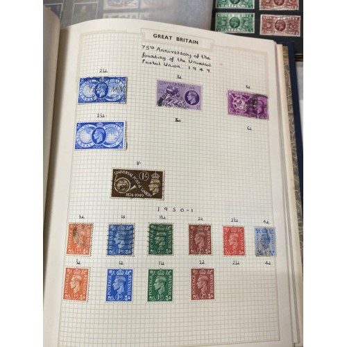 359 - 12 stamp albums and stock books of GB and foreign stamps including Silver Jubilee, Declaration of Ar... 