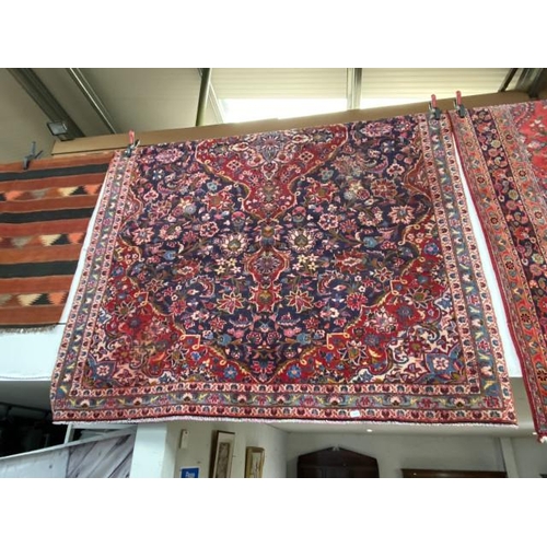 132 - Red ground Persian carpet/rug 318 x 270cm