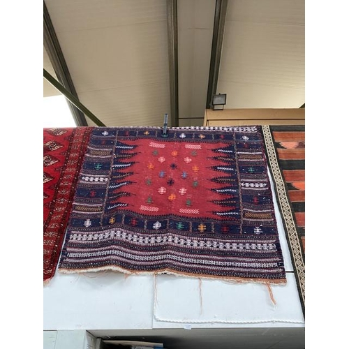 161 - Turkish Kilim rug 143 x 90cm