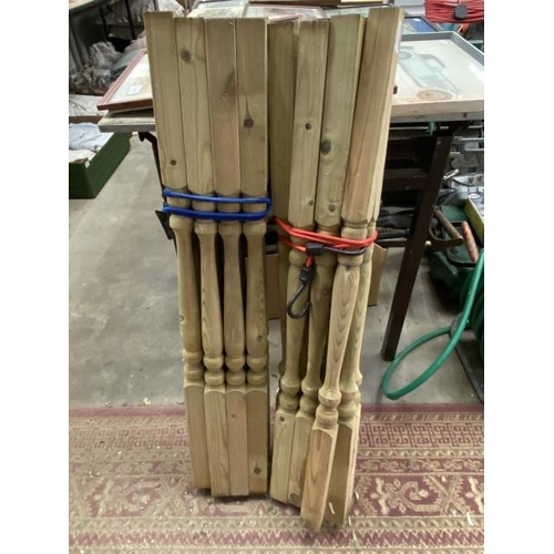 203 - 23 pine spindles