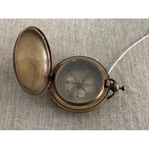 326 - Brass 'Ross London' pocket compass