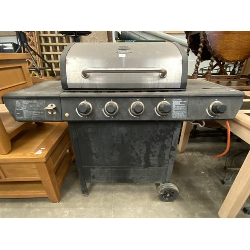 42 - UNIFLAME GBC1449W-U gas BBQ 118H 138W 56D (in used condition)