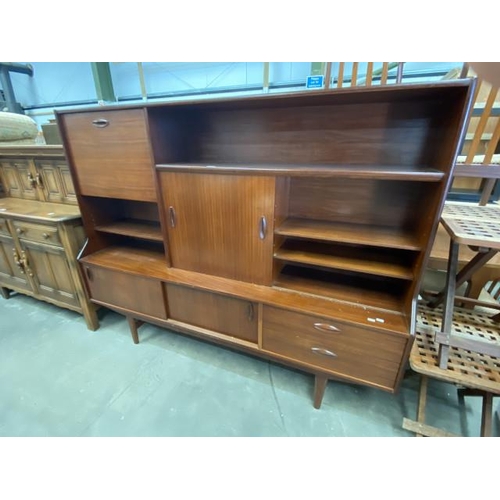 75 - Mid century Elliotts of Newbury teak sideboard 144H 185W 43D