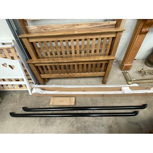 78 - VW Transporter black side bars - Long wheel base (new)